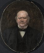 Oljeportrett av Johannes Brun, av ukjent maler i 1880-årene. Foto: Oslo Museum Teatersamlingen TM.01725.