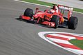 Kimi Räikkönen driving for Scuderia Ferrari at the 2009 F1 season