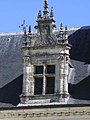 Lucarne Renaissance du château d'Amboise.