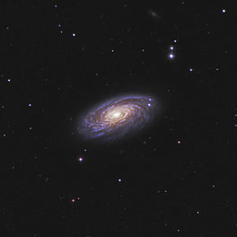 Messier 81 soos afgeneem deur die Hubble-ruimteteleskoop.