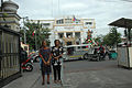 Old Malolenos natives at the historical 1940 Malolos City Municipio or Pamahalaang - Bayan