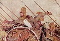 Dàrius III a la batalha d'Issos