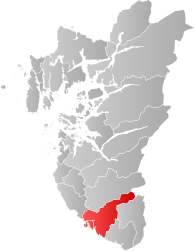 Eigersund – Mappa