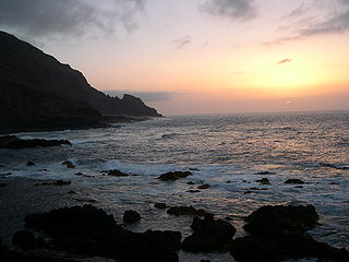 Hiscaguán, the north coast of La Palma