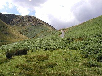 Blick zum Newlands Pass nach Westen