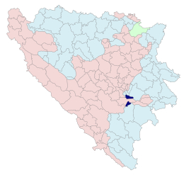 Trnovo – Mappa