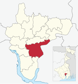 Location in West Bengal