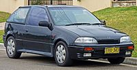 Suzuki Swift GTi 3-door hatchback (facelift, Australia)