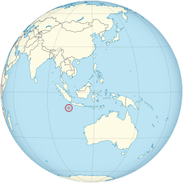 Isola di Natale - Localizzazione