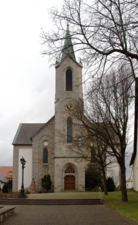 Die katholische Kirche St. Jakobus in Thalau