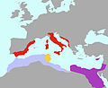 Roman Republic (509-27 BC), Ancient Carthage (814-146 BC), Kingdom of Numidia (202-46 BC) and Ptolemaic Kingdom (305-30 BC) in 149 BC.