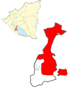 Kommunen Granada i departementet Granada