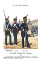 Uniforms of the Artillery in the first period of Otto's reign (1832–1851)