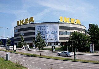 "Ikea Kungens kurva", var först på plats (1966)