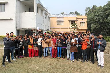 Group Photo at Kshitiz Educational Foundation.