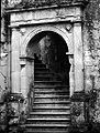 Interior of Old Wardour Castle.