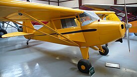 Piper PA-15 Vagabond выпуска 1948 г. в музее