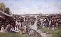 Fair in Ukraine by Vladimir Makovsky, 1882