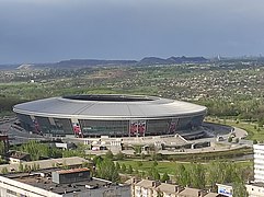 Blick auf die Arena (2021)