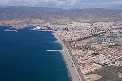 Skyline of Almería