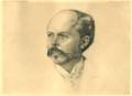 Hofrat Schuch, porträtiert von Karl Mediz, 1895