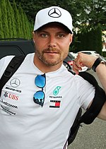 portrait of Valtteri Bottas