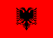 Vlag van Albanië