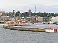 L'entrée du port de Helsingborg