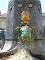 Der Zsolnay-Brunnen in Pécs (Ausschnitt)