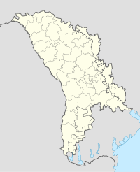 Бурлачени. Карта розташування: Молдова