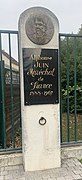 Monument commémoratif au Maréchal Juin situé à Aulnay-Sous-Bois