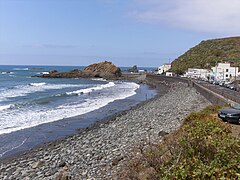 Playa del Roque de las Bodegas.