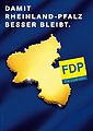 Wahlplakat Landtagswahl Rheinland-Pfalz 2006