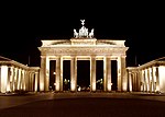 Die Brandenburger Tor, een van Berlyn se bekendste bakens