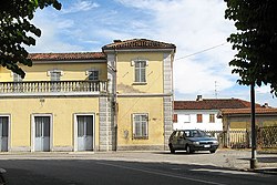 Skyline of Candia Lomellina