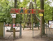 Eingang zum Spielpark WAKITU