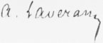 Charles Louis Alphonse Laveran, podpis (z wikidata)