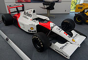 McLaren MP4-6 com motor Honda.