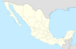 Aurora (olika betydelser) på en karta över Mexiko