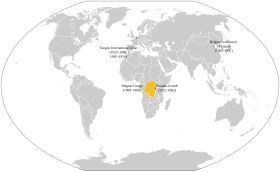 Localização de Império belga