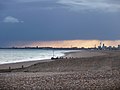 Image 31Hayling Island's mainly shingle beach with Portsmouth's Spinnaker Tower beyond (from Portal:Hampshire/Selected pictures)