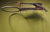 Weaved hornbill headgear of the Ilongot