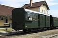 Schmalspuriger zweiachsiger Spanten-Dienstwagen