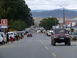 Main street of Mount Frere