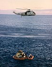 Der Sikorsky S-61 Sea King hatte am 11. März 1959 seinen Erstflug. (Das Bild vom 26. Mai 1969 zeigt den Helicopter 66 bei der Bergung von Apollo 10.) KW 11 (ab 10. März 2019)