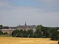 2009 : ancienne abbaye Saint-Gérard de Brogne partiellement détruite.