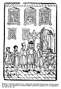 Chanteurs à l'étoile à Nuremberg (gravure du XVIIe siècle)