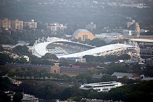 Blick vom Sydney Tower auf das Allianz Stadium