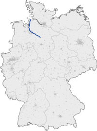 Mapa da localização da auto-estrada A27