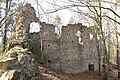 Ruine der ehemaligen Adelsburg